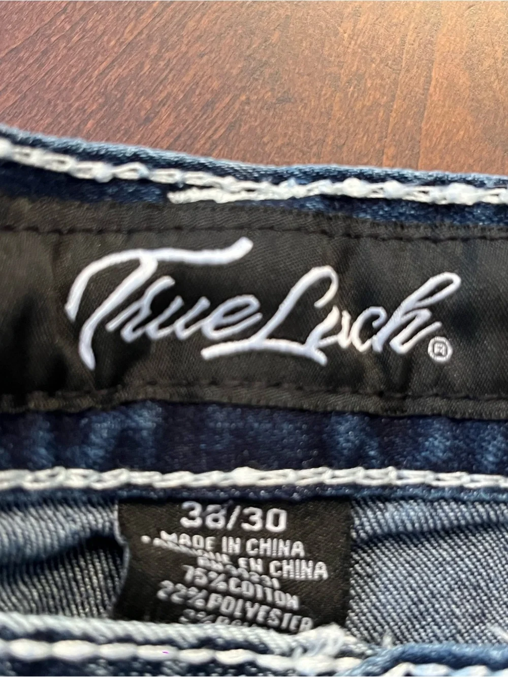 True Luck Light Wash Jeans - Light Blue Denim